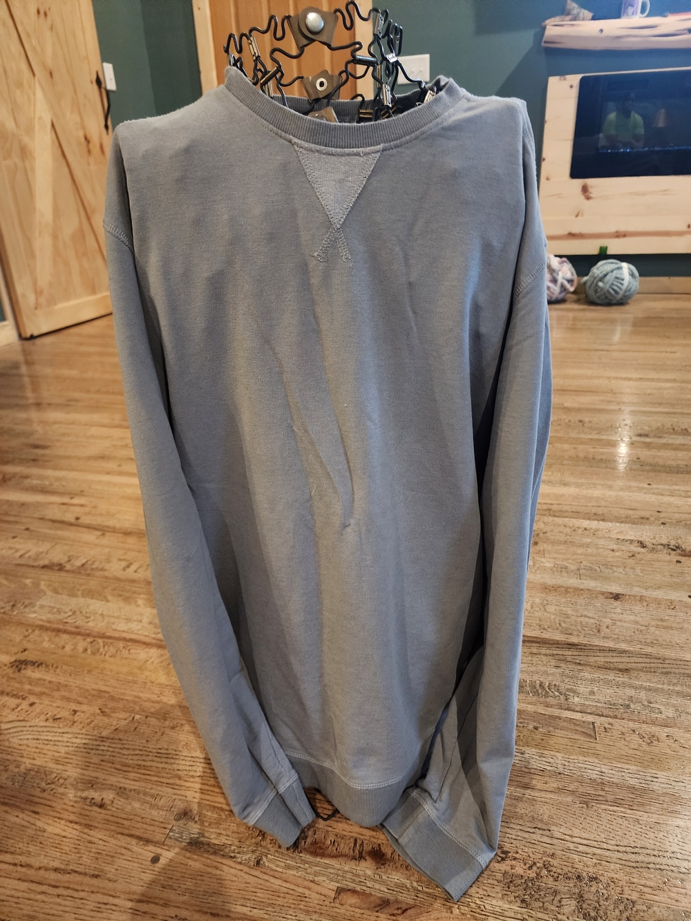 johnnie-O Men's Slate Blue Crewneck Sweatshirt